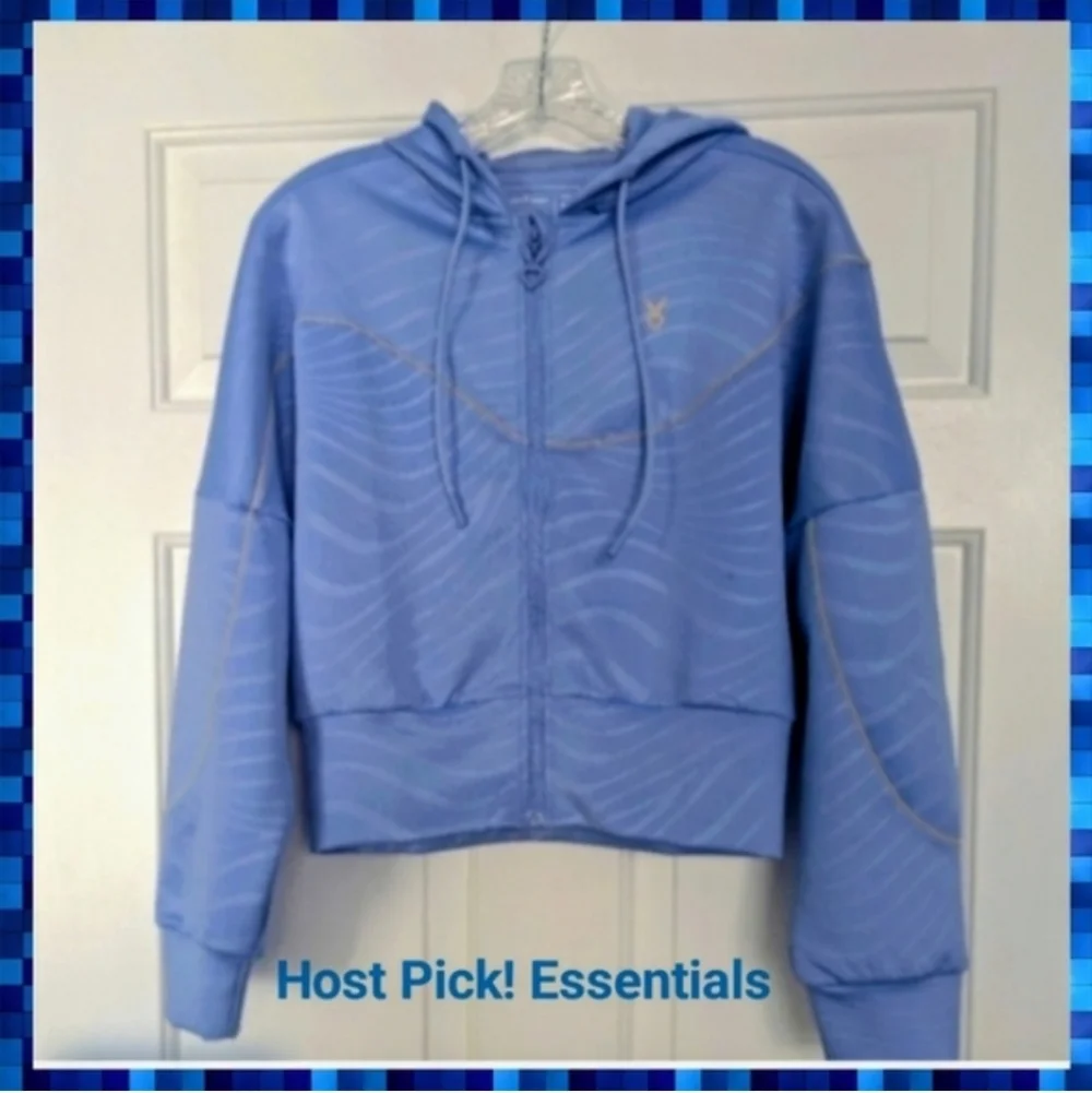 Sweatshirt hoodie By Cardio Bunny WAVES - VIBES Zip-up medium Cardio Bunny WAVE - Picture 11 of 11